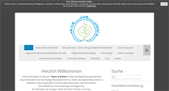 Desktop Screenshot of naturundwissen.net